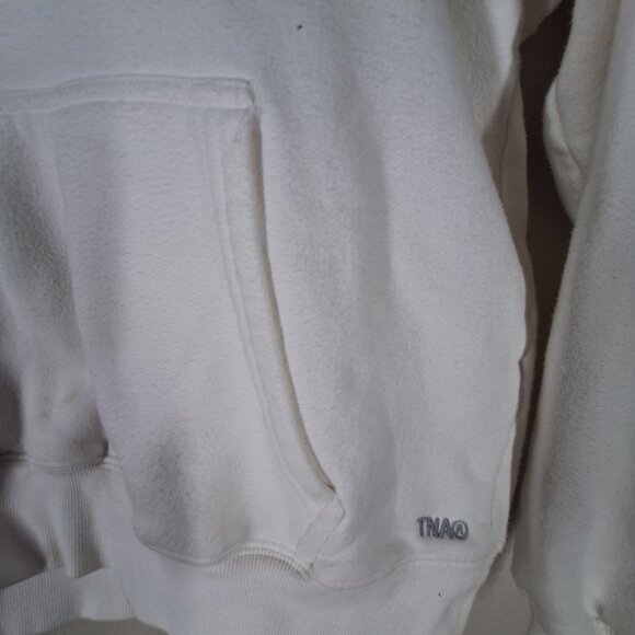 TNA Women Sport Suit White Hoodie Sweatpants Size S - Picture 4 of 11